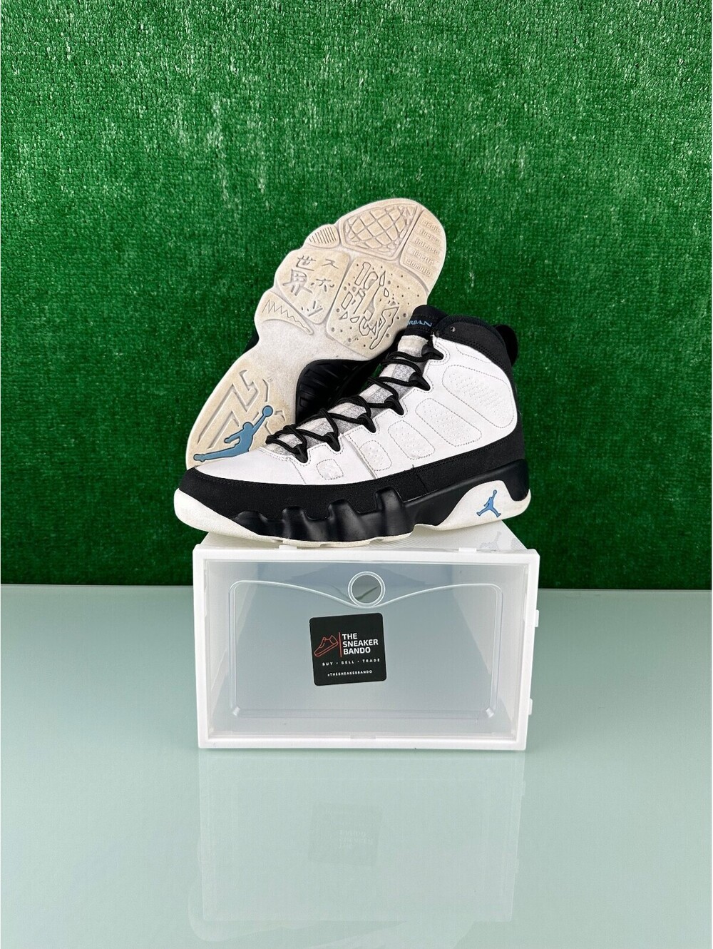 Size 9 - Jordan 9 Retro University Blue 2020
